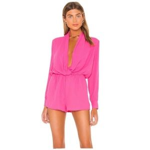 Small superdown kaycie drap romper